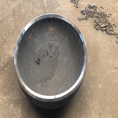 ASME A860 150LB قبعات بوتويلد من الصلب الكربوني ، تجهيزات أنابيب الحديد المجلفن القابلة للطرق RF