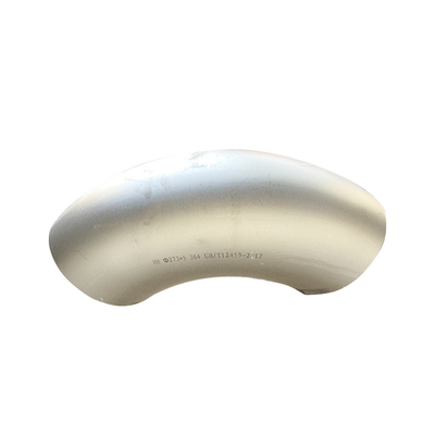 SCH 40 طويل نصف قطر 90 درجة كوع ASTM A234 WPB رأس تلميع 3 &quot;