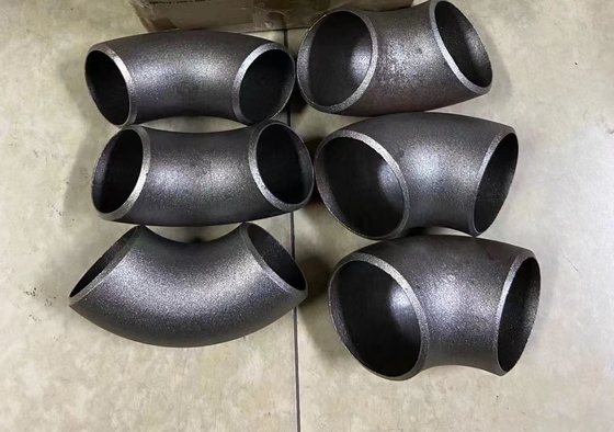 API5l 45 و 90 درجة بعقب لحام الكوع الكربون الصلب