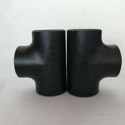 أسود مطلي ASME B16.9 يساوي عبر المحملة CS 48 بوصة ASME B16.47 BW مواسير