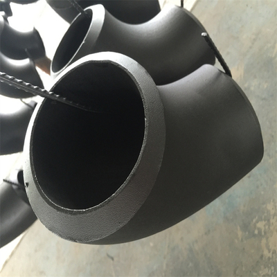 ASME B16.9 DN200 كوع فولاذي كربوني Sch 40 كوع أنبوب نصف قطر طويل