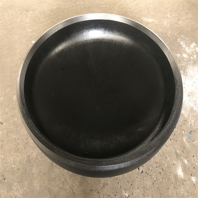 ASME A860 150LB قبعات بوتويلد من الصلب الكربوني ، تجهيزات أنابيب الحديد المجلفن القابلة للطرق RF