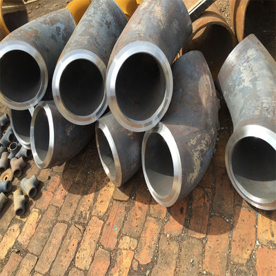 Sch 80 90 درجة الكربون الصلب الكوع A234 WPB MSS سلس 1-1 / 2 `` للاتصال