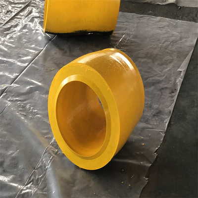 مخفض فولاذي كربوني متراكز 6 × 4 WPHY 65 XXS ASTM ملحوم بعقب أسود
