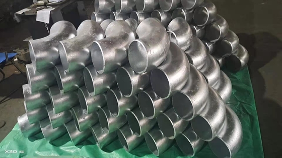 ASTM A53 الكربون الصلب بعقب اللحام الكوع DN150 SCH 30 نسف رملي مزورة