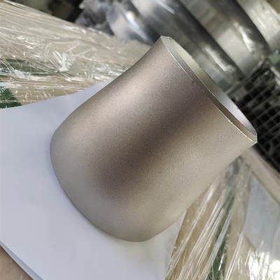ASME B16.9 الفولاذ المقاوم للصدأ 90 درجة الانحناء الكوع 45 درجة دائرة نصف قطرها طويلة