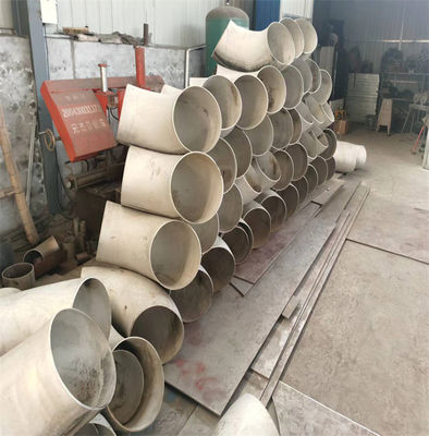Asme B16.9 كوع أنابيب الصلب الكربوني 90 درجة 45 درجة A234 Wpb تركيبات