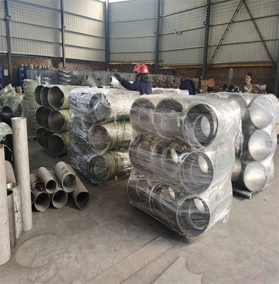 Asme B16.9 كوع أنابيب الصلب الكربوني 90 درجة 45 درجة A234 Wpb تركيبات