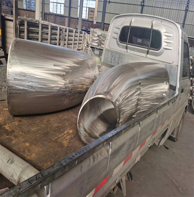 ثلاثي المشبك 2 بوصة الفولاذ المقاوم للصدأ تركيبات صحية الكوع DN10 DIN 11850 90 درجة 8 &quot;