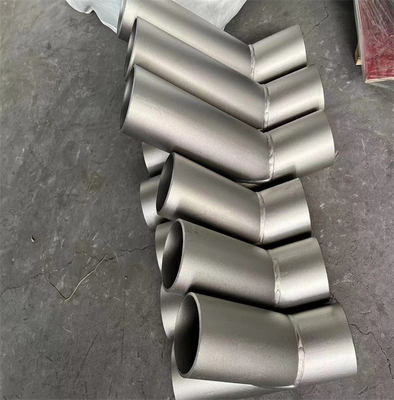 Astm A234 Wp5 Sch 160 أنابيب الصلب الكربوني تي لحام بعقب تقليل سلس