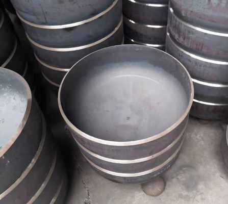 أغطية طرفية لأنابيب الضغط الفولاذية 48 بوصة معدنية