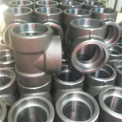Asme 16.11 3000lbs A105 الكربون الصلب مزورة مواسير المحملات لحام المقبس
