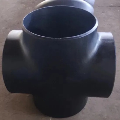 ASME B16.9 مواسير فولاذية كربونية A234WPB مواسير سيملس متقاطعة