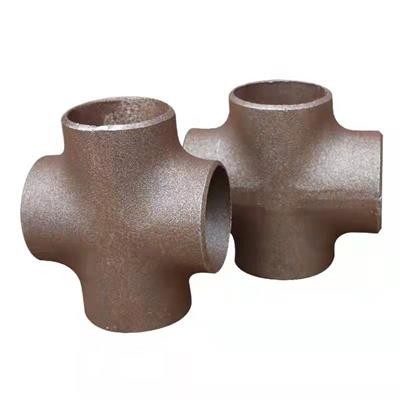 ASME B16.9 مواسير فولاذية كربونية A234WPB مواسير سيملس متقاطعة