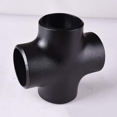 ASME B16.9 مواسير فولاذية كربونية A234WPB مواسير سيملس متقاطعة