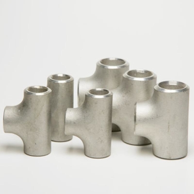ASME B16.9 WP304L / 316L الفولاذ المقاوم للصدأ المساواة المحملة أنابيب الفولاذ المقاوم للصدأ المناسب