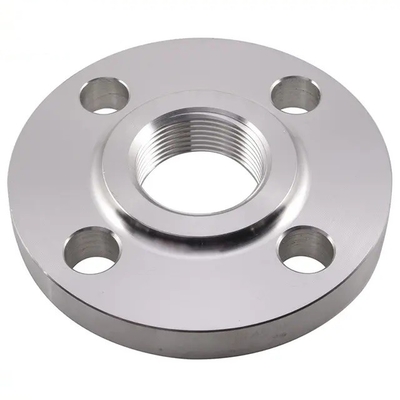 ASME B16.5 تزوير A105N وجه مرتفع الكربون الصلب NPT / BSPT شفة مترابطة