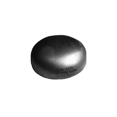 24 بوصة 36 بوصة بقطر كبير غطاء نهاية صلب كربوني مجلفن ASME B16.9