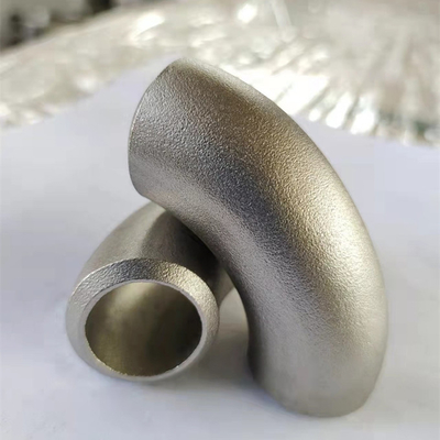 Sch40 الكربون الصلب 90 درجة الكوع ASME B16.9 ASTM A234 Wpb